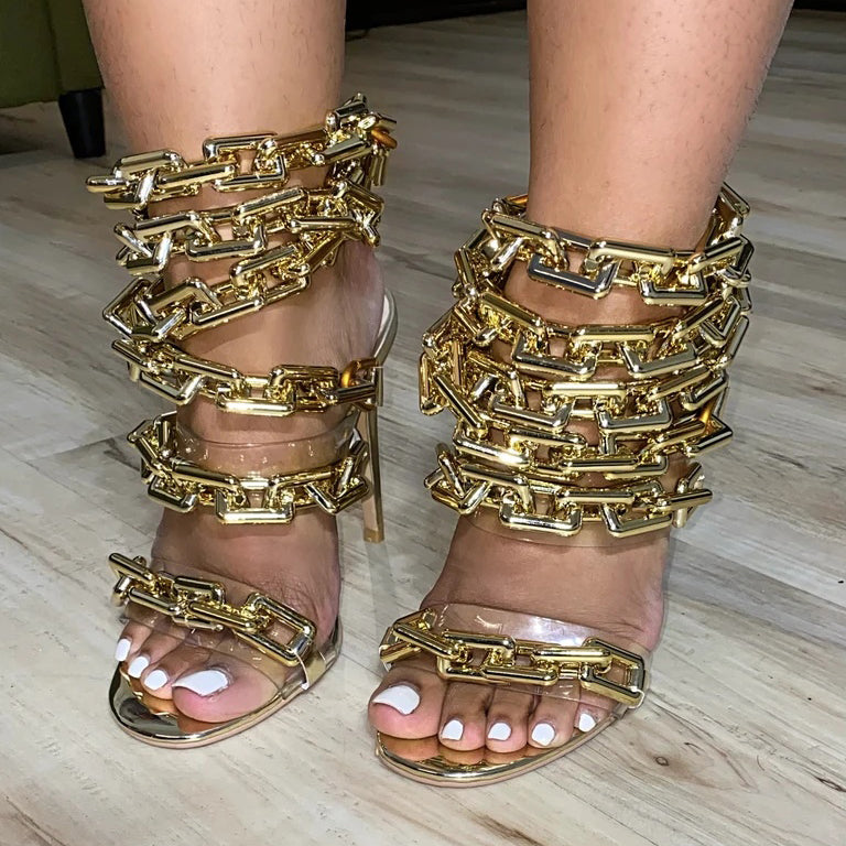 "2 CHAIN " HEELS