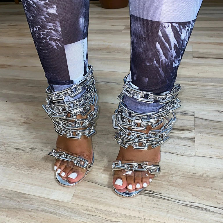 "2 CHAIN " HEELS