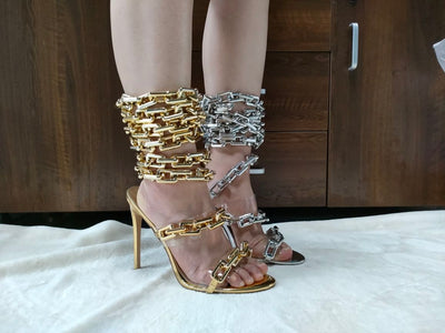 "2 CHAIN " HEELS