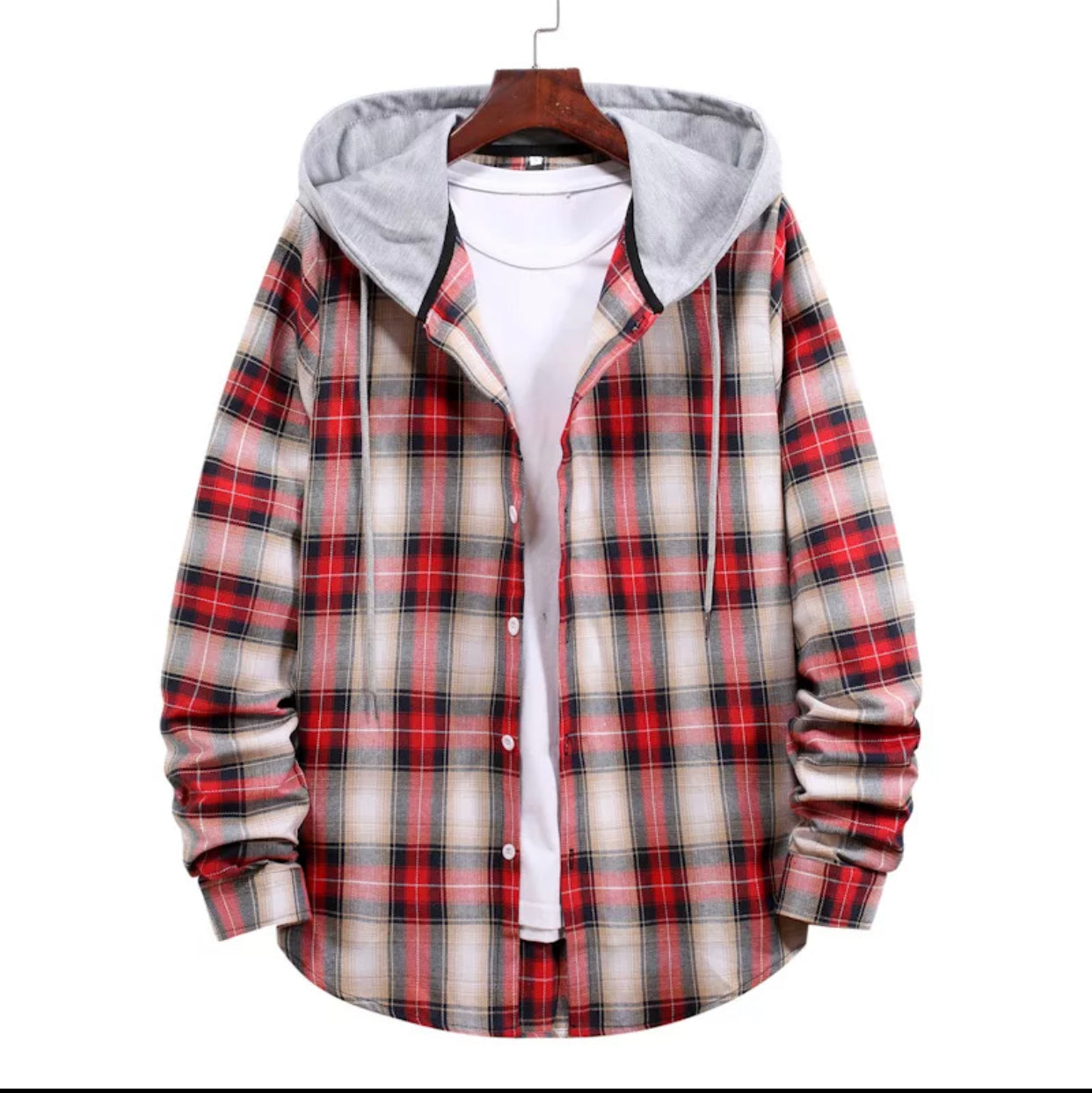 HOODED FLANNEL