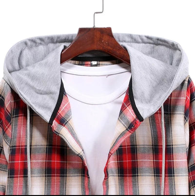 HOODED FLANNEL