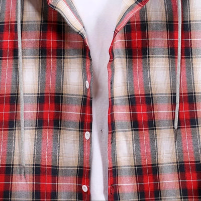 HOODED FLANNEL