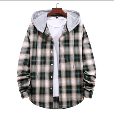 HOODED FLANNEL