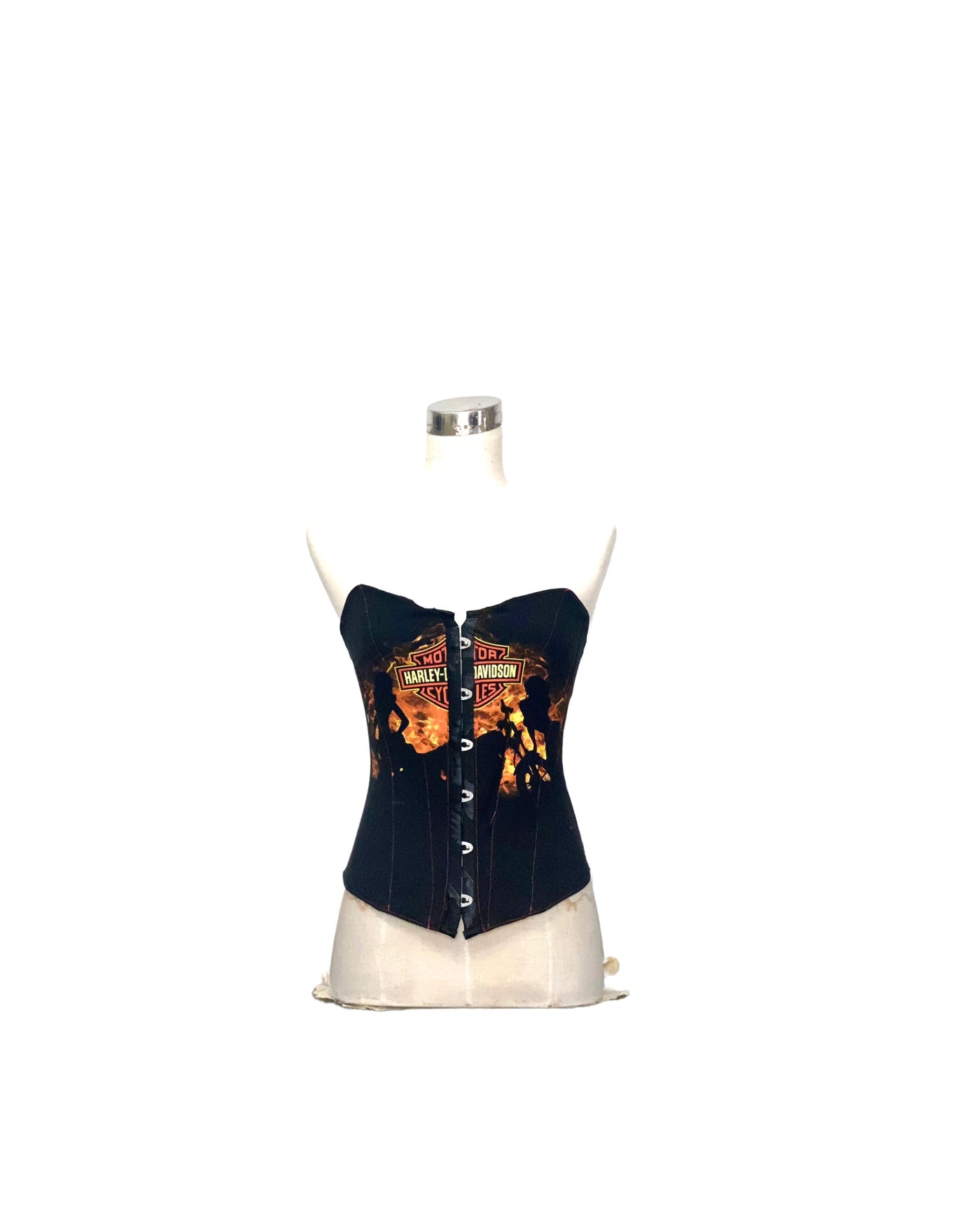 1 OF 1 CUSTOM CORSET (BURNING BRIDGES)