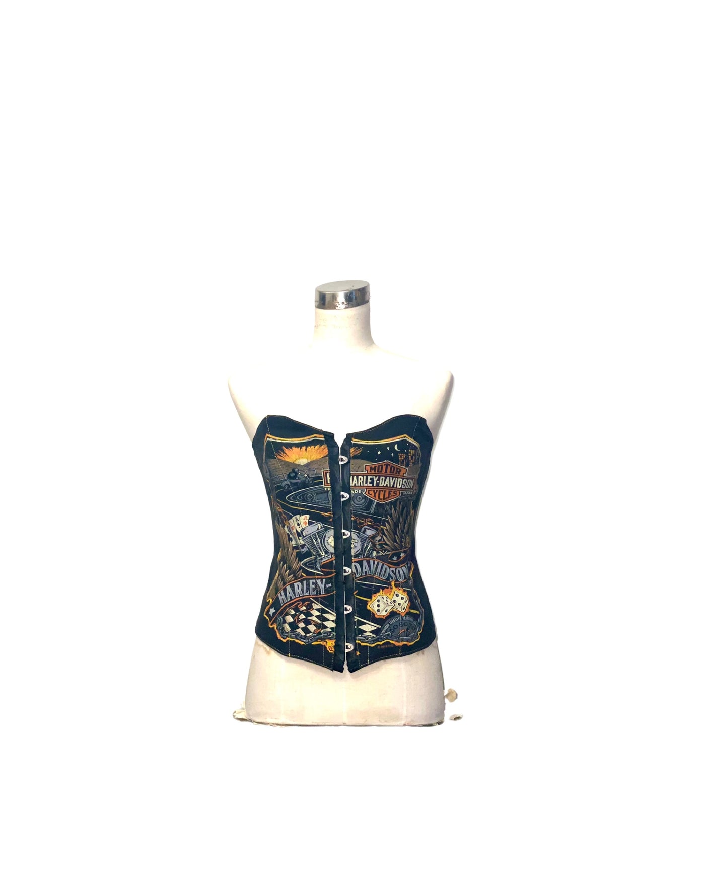 1 OF 1 CUSTOM CORSET (LIFE'S A GAMBLE) – Buy Our Shit Store