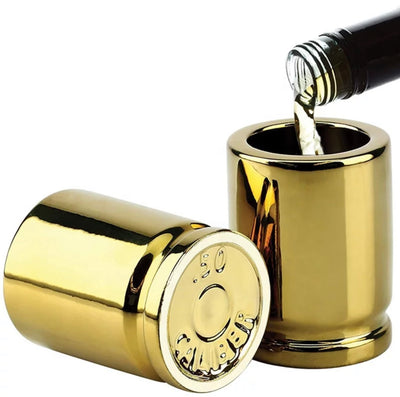 "SHELL SHOT" BULLET CASING SHAPED SHOT GLASSES