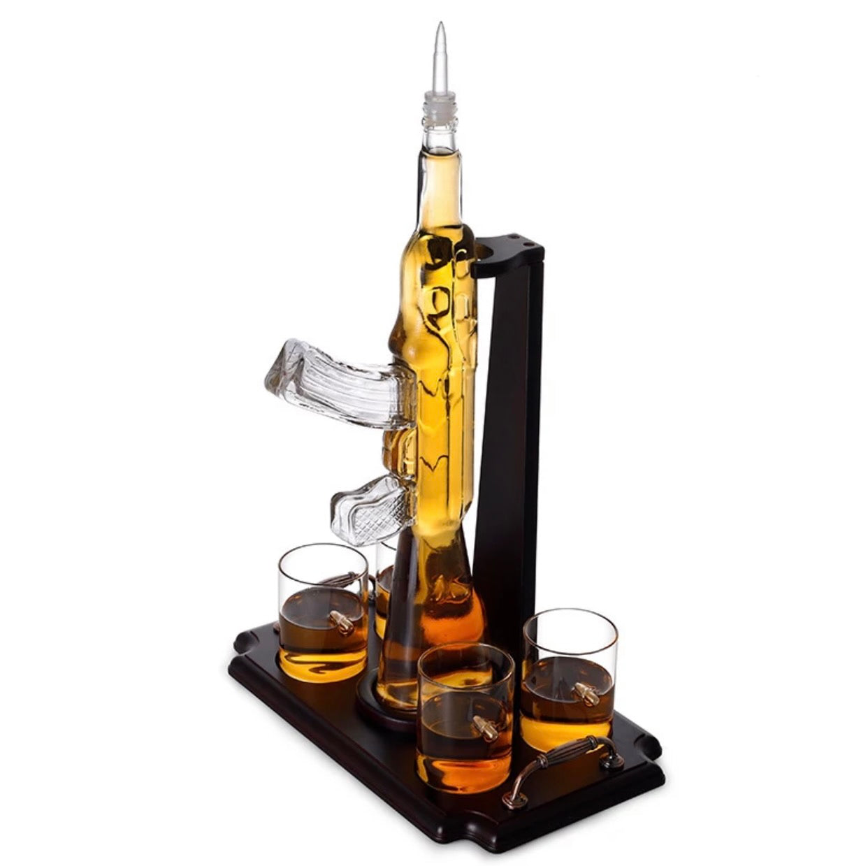 AK47 GUN SHAPED ALCOHOL BOTTLE / DECANTER