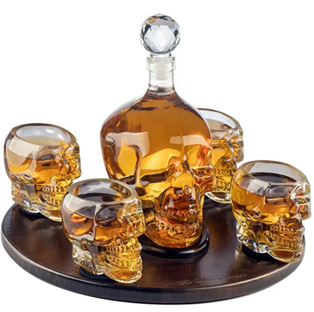 "SKULL" SHAPED DECANTER