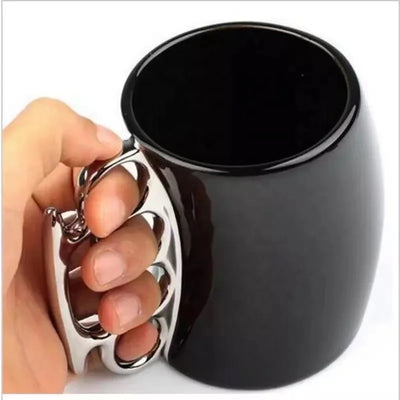 BRASS KNUCKLES MUG